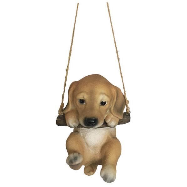 Esschert Design statue labrador 15 cm brun polyrésine