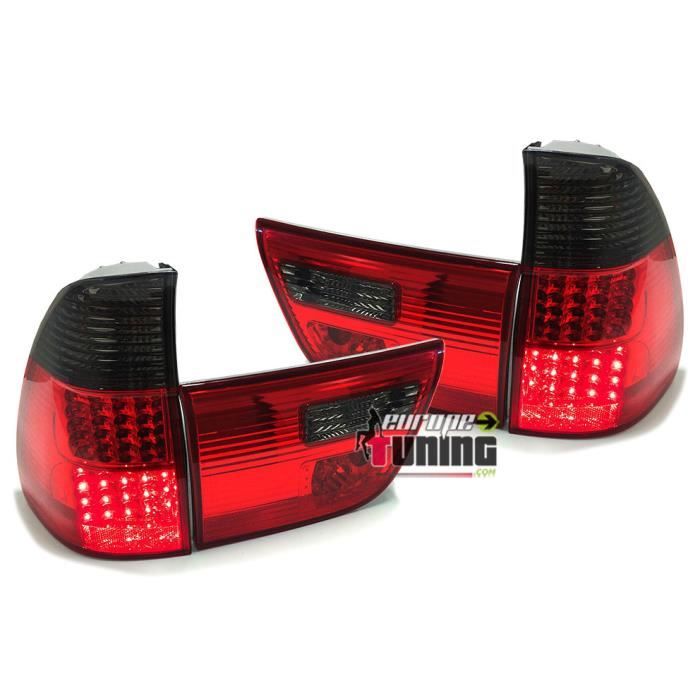 FEUX TUNING NOIRS A LED POUR BMW X5 TYPE E53 (13879)