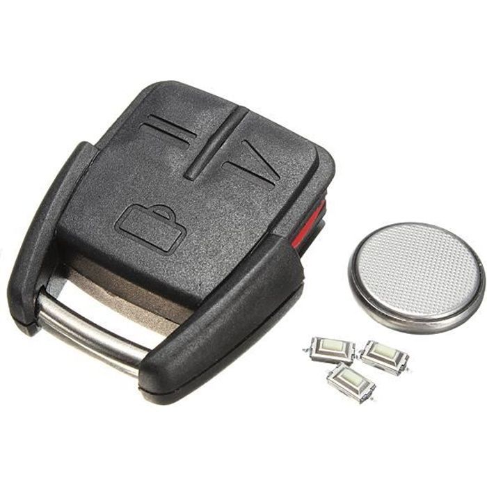U 3 Bouton Coque Clé Télécommande Kit Réparation Pour Vauxhall/Opel Vectra Omega