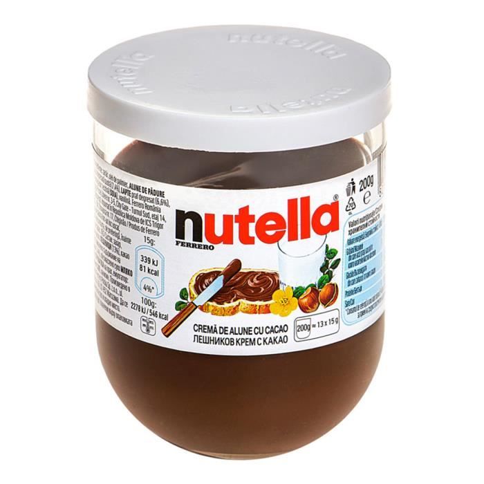 Nutella 200g (lot de 2)
