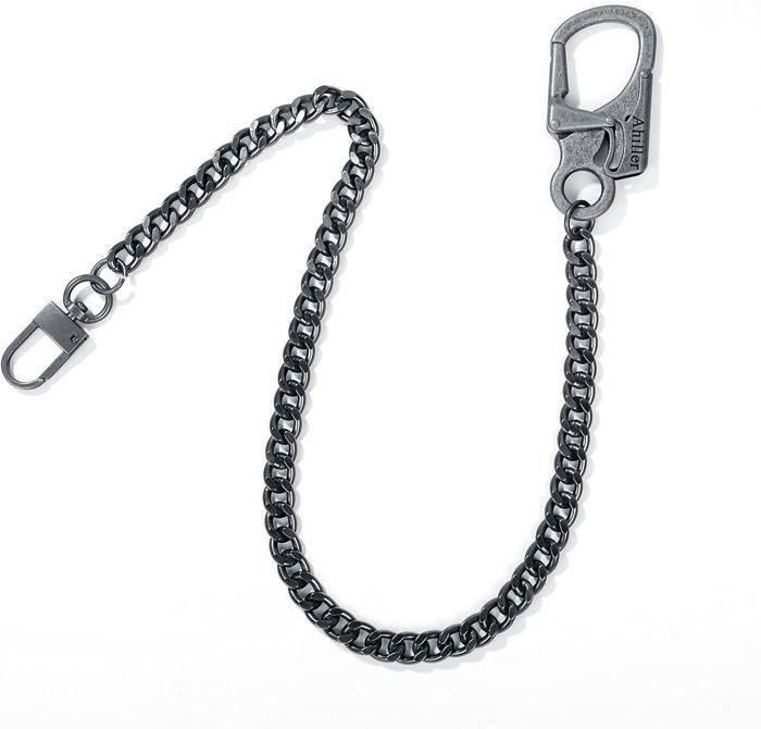 WLLHYF Chaîne De Pantalon, Chaîne De Ceinture épaisse En Métal Robuste, Chaîne De Ceinture De