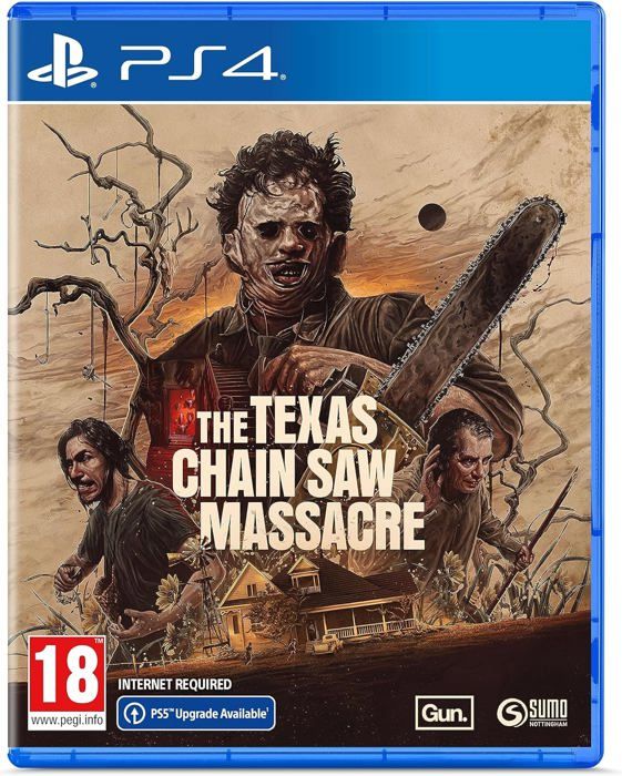 Jeu PS4 The Texas Chainsaw Massacre Version Import Jouable en Français Action PEGI 18+