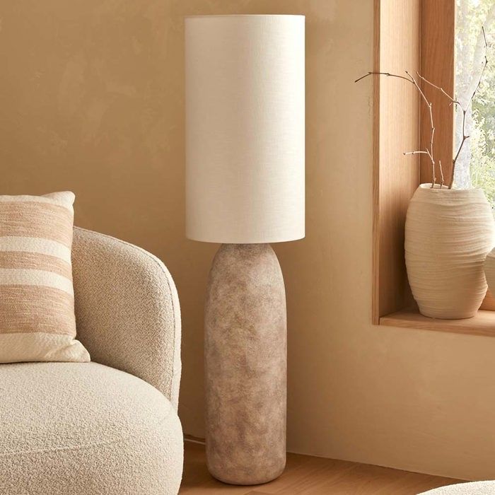 Eazy Living Lampadaire Maline Gris