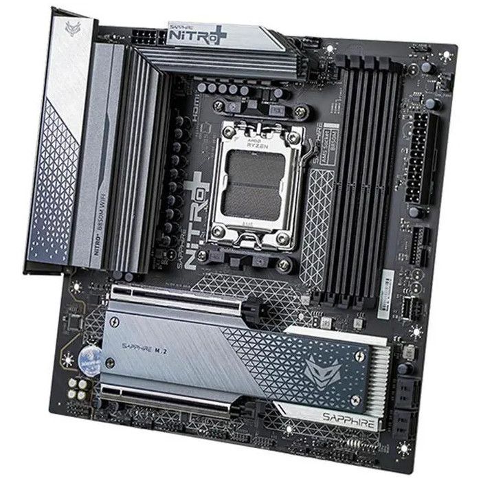 Sapphire Nitro+ B850M WIFI Scheda Madre Micro-ATX AMD AM5 Wi-Fi 6 Bluetooth 5.3