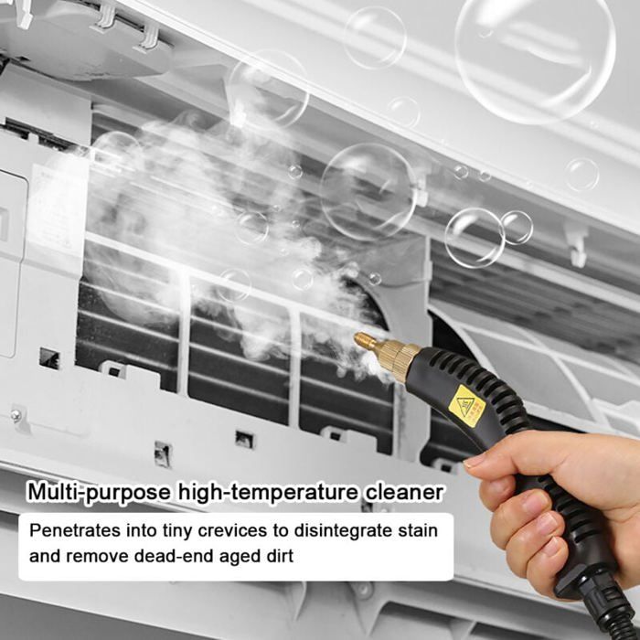 Eosnow Nettoyeur vapeur haute température 105 °C appareil de nettoyage multifonctionnel pour climatiseur voiture cuisine carre - Zhandd