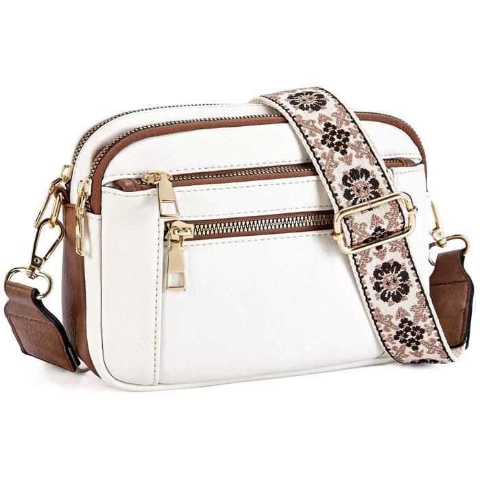 Sac a Main Femme XJYDNCG Sac bandoulière femme Mode - DEX01 - Blanc