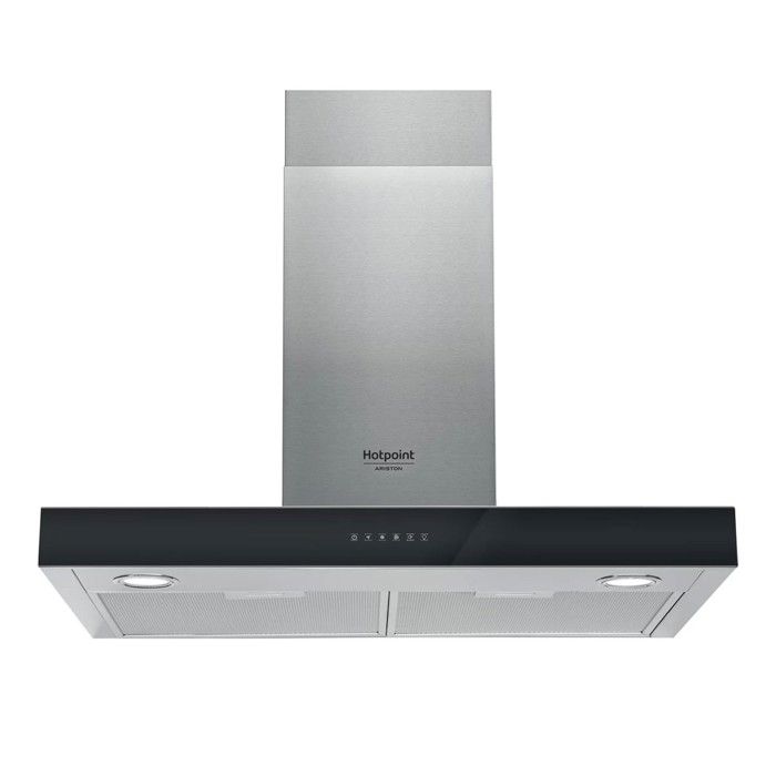 Hotpoint Chimney 713 m³/h Gris - HHBS7.7FLTX