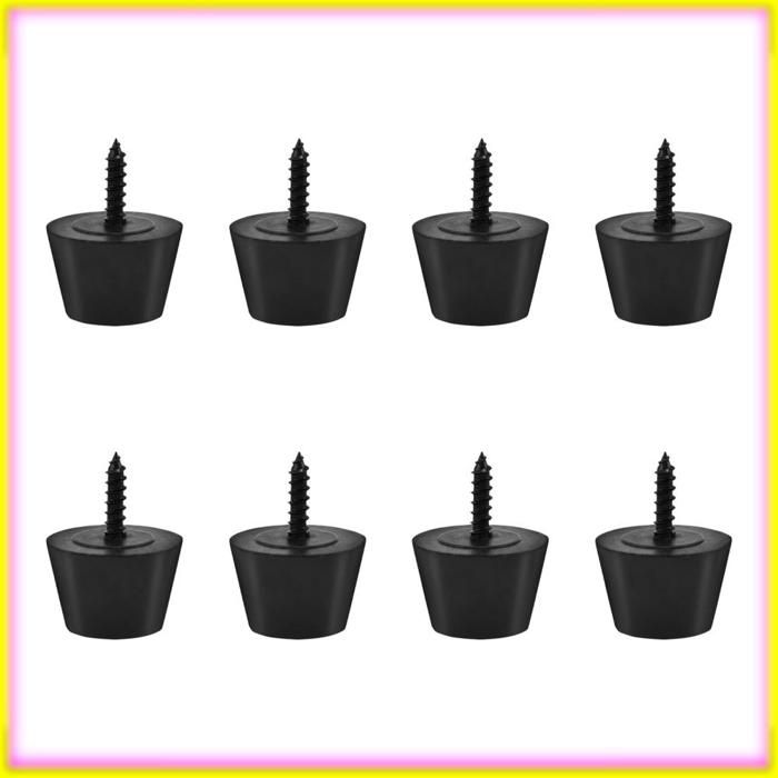 keenso pieds en caoutchouc pour haut-parleur Pieds en Caoutchouc 8 Paquets 30x20mm Coussinets Anti-Vibrations video fixation
