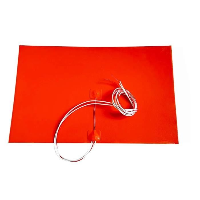 Lit Chauffant D'imprimante 3D Tapis De Lit D'imprimante 3D Coussin Chauffant En Silicone