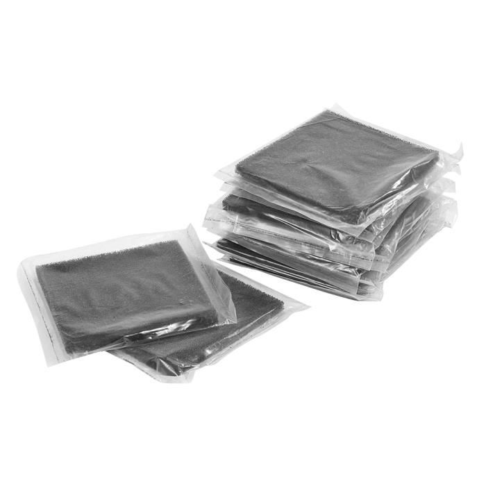 Filtres à Charbon Actif 10pcs - 13x13cm, Pour Absorbeur De Fumée De Soudure