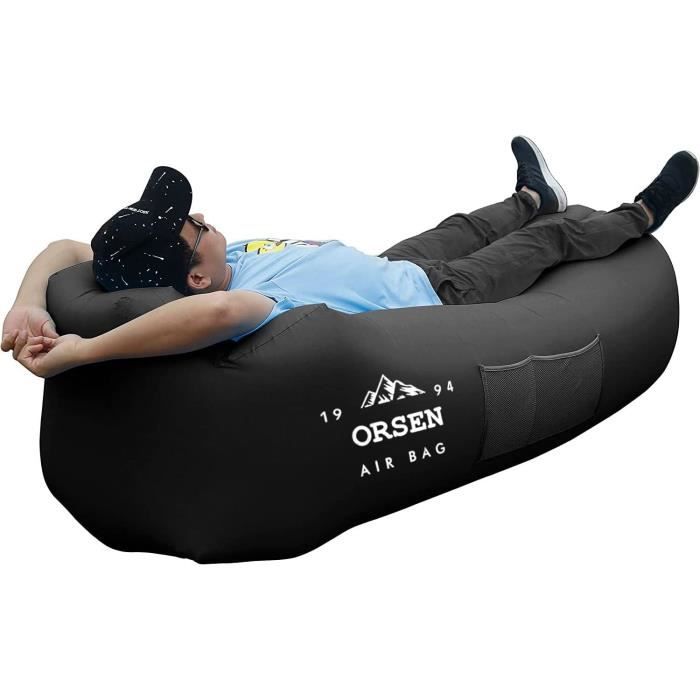 Hamac Gonflable Plage Appui-Tête, Transat Gonflable Fauteuil Gonflable Hamac Gonflable Plage Appui-Tête, Transat Gonflable Fauteuil Gonflable