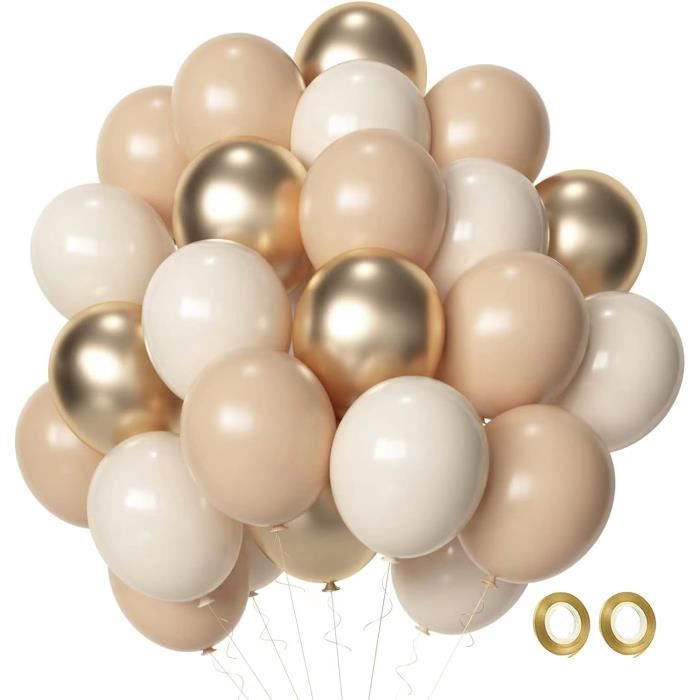 Ballons nacrés - lot de 20 - 30 cm - Métallique