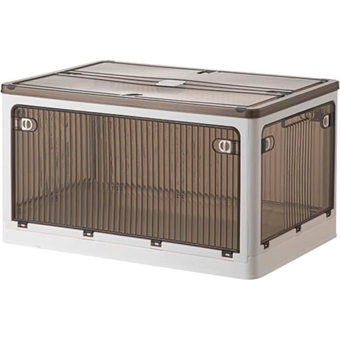 Ergocar Boite De Rangement Pliable Avec Roues Universelles Pivotant La Famille Mobile Dortoir à Des Jouets, Vêtements, Organisateur De Conteneur De Rangement