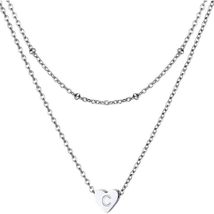 Collier Ras Du Cou GUESS Pour Femme - Acier Avec Plusieurs Petits Pendentifs - Neuf Avec étiquette
