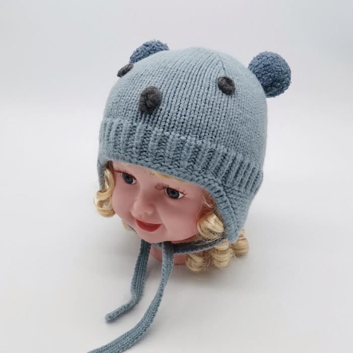 Soins Bebebonnet Nouveau Ne Fille Garcon Bebe Hiver Chaud Bande Dessinee Earflap Tricot Crochet Lygbu You Cdiscount Pret A Porter