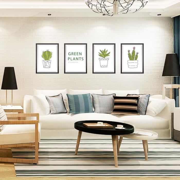 Photo Fond Potted Cadre Decoration Murale Stickers Muraux Amovibles Tn11505 Achat Vente Objet Decoration Murale Soldes Sur Cdiscount Des Le 20 Janvier Cdiscount