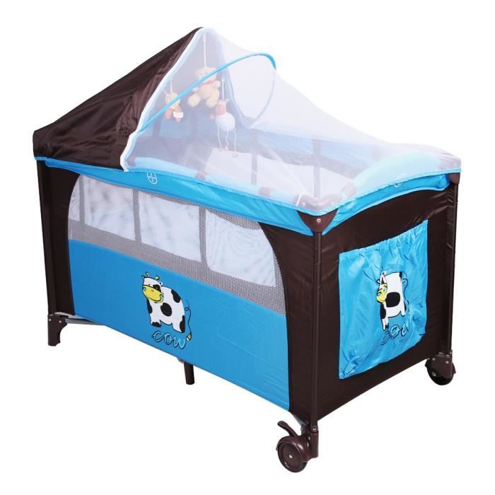 7 A 1 Bebe Berceau Portatif Bleu Noir Achat Vente Chambre Complete Bebe Soldes Sur Cdiscount Des Le Janvier Cdiscount