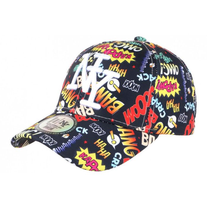 Casquette Enfant Ny Noire Et Jaune Fashion Baseball Bang Boum De 7 A 11 Ans Taille Unique Noir Cdiscount Pret A Porter