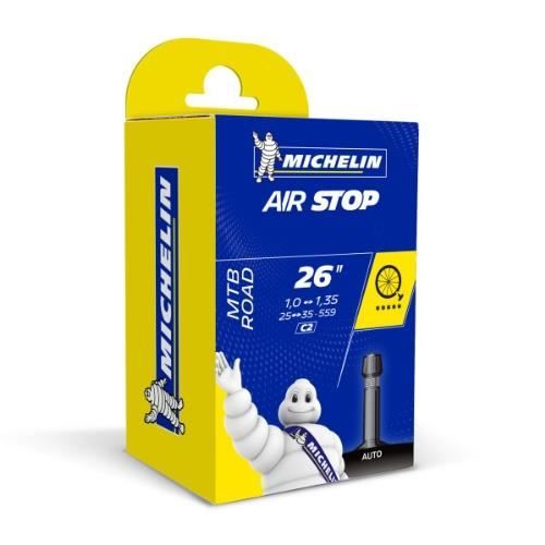 Chambre à air Michelin Airstop Butyl (C2) - 26x1.00/50 25/35-559 Schrader 36 mm