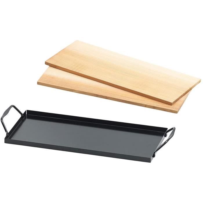 Weber Planche à fumer en cèdre naturel lot de 2