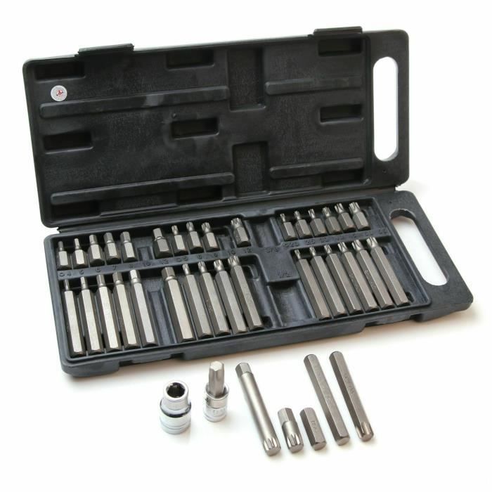 Coffret 40 Embouts Torx 6 Pans Xzn Porte Embouts 1 2 Et 3 8 Achat Vente Coffret Outillage Coffret 40 Embouts Torx 6 Cdiscount