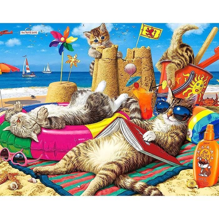 Diamond Painting Chat Kit De Peinture De Diamant Pour