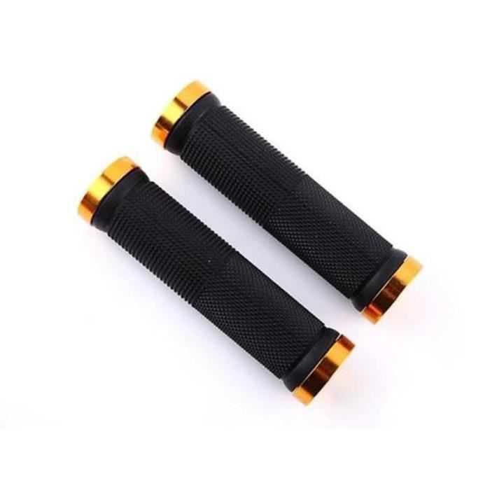 Poignées De Guidon De Vélo Antidérapantes (orange