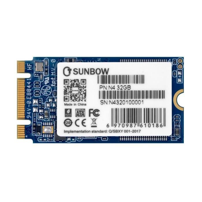 TCSUNBOW M.2 2242 SSD 32 Go SSD NGFF 30 Go Disque SSD 32 Go pour ...