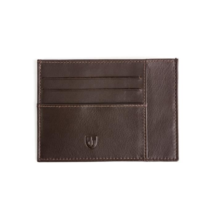 Porte-Cartes RONCATO Alaska - Cuir Véritable Slim RFID Ecru