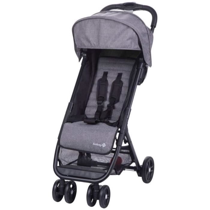 Safety 1st Poussette Canne Ultra Compacte Teeny - De la naissance à 3 ans - Black Chic