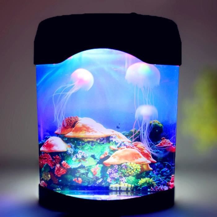 Grande lampe aquarium méduses - Tangram Montessori