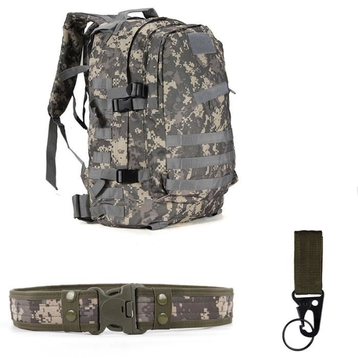 Sac À Dos Tactique Militaire 45L Haute Capacité Hommes Et Femmes Sac À Dos D'Assaut Militaire