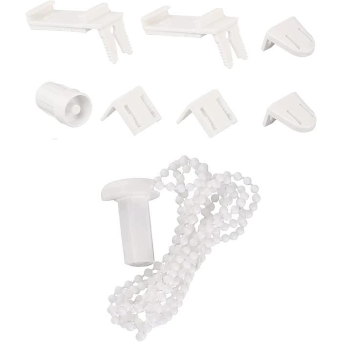 Kit Réparation Stores Verticaux - Chaîne, Poids Et Cintres 89 Mm / 3,5 Pouces