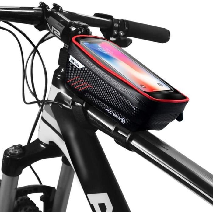 Sacoche De Guidon Vélo Étanche 3,5L - Rangement Pratique Pour Téléphone, Clés Et Accessoires