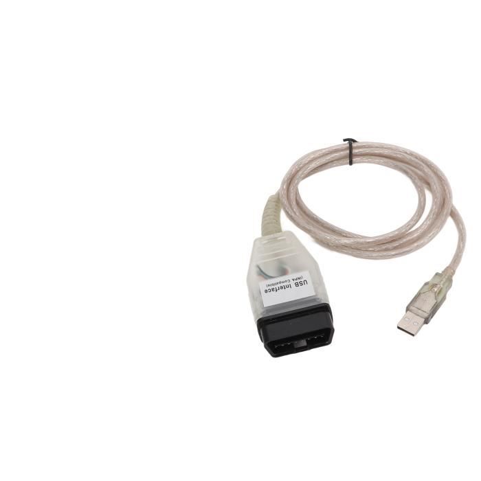 SALUTUYA Câble de diagnostic K DCAN Outil de Diagnostic de Numérisation K DCAN Interface USB