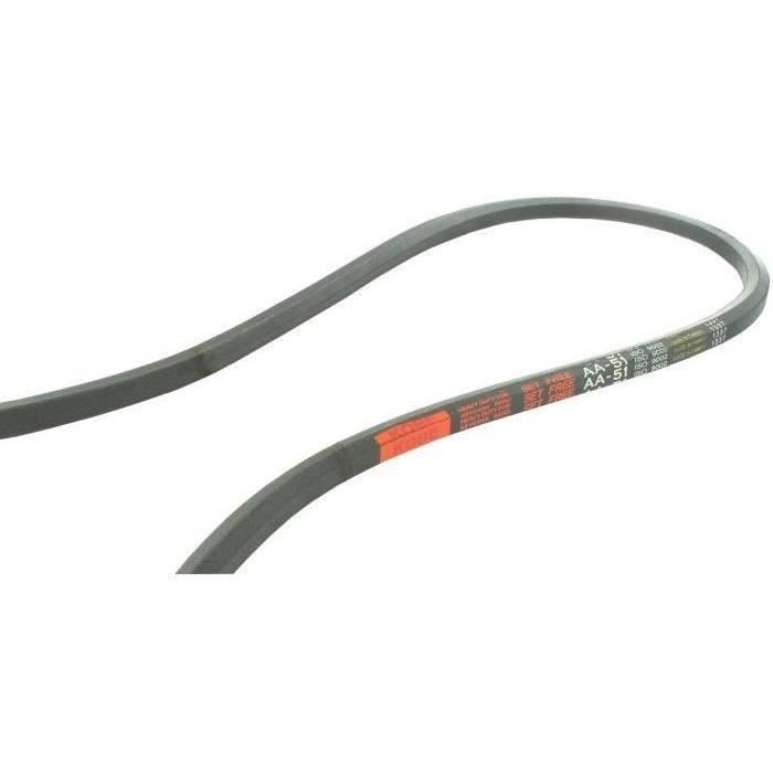 Courroie lisse hexagonale série AA Longueur ext: 3123mm