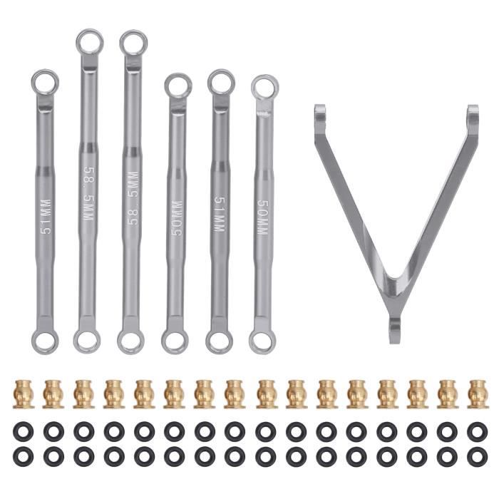 Lot De 10 Rotules De Direction M4 Coudées Pour Axial SCX 1/10 – Pièces De Rechange RC En Plastique Durable
