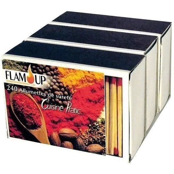 FLAM UP - Allumettes cuisine tripack (3x240)