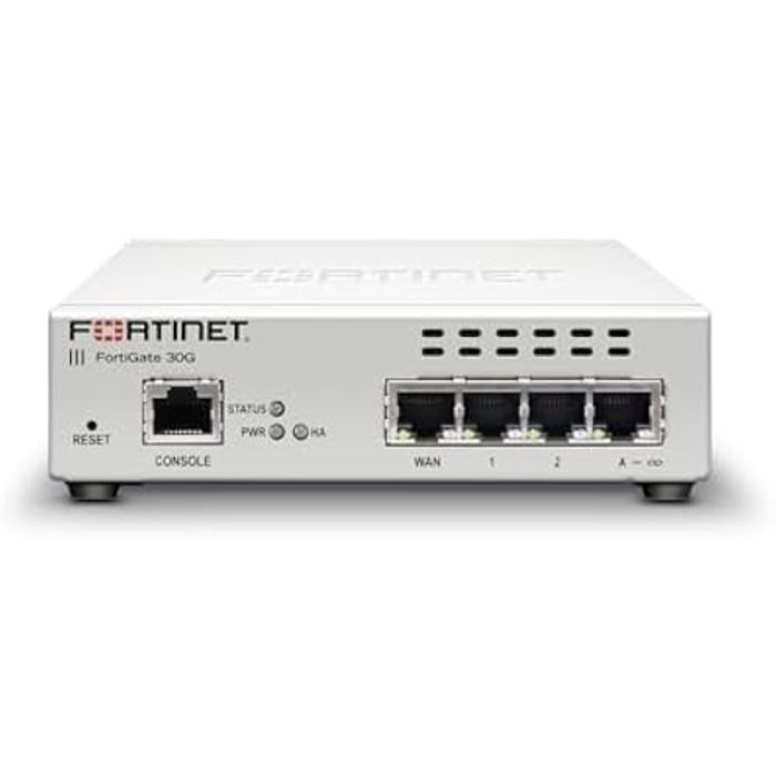 Pare-feu – FORTINET – FortiGate-30G – 4 ports Gigabit Ethernet – SD-WAN – Gestion centralisée