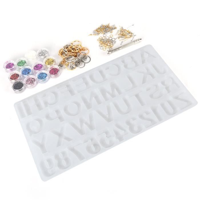 Moule En Silicone Pour Porte-cl S Ovale Nifocc, 4 Pi Ces, En