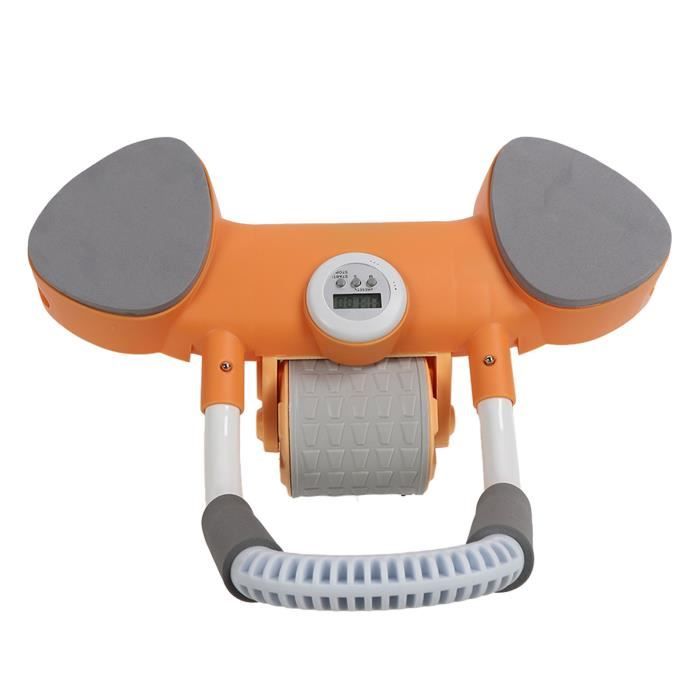 Rouleau Abdominal 2en1 avec Rebond Automatique - Back Trainer