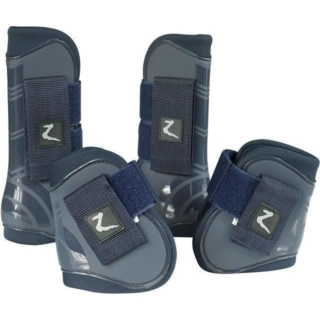Bottes Pour Cheval Horze Adepto Fetlock – Bleu Marine Foncé – Protections équines