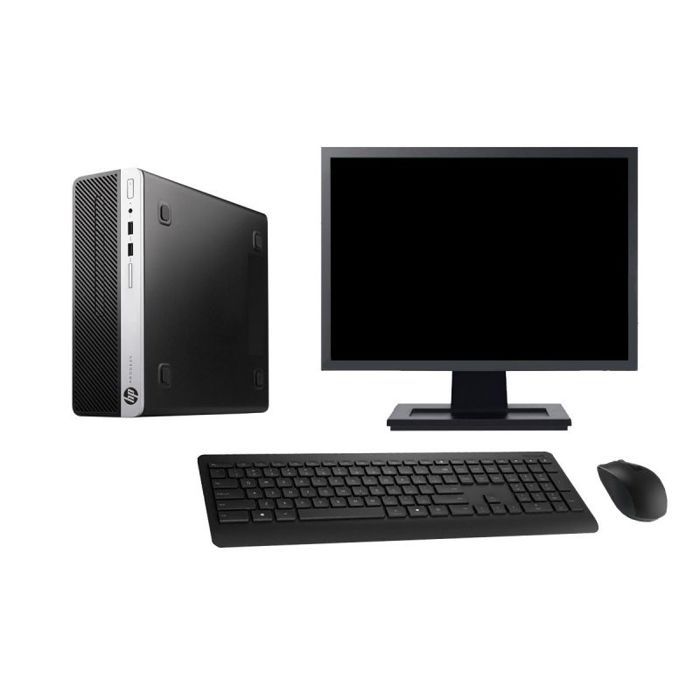 PC HP 400 G4 SFF Ecran 27 Intel G4400 RAM 16Go Disque Dur 500Go Windows 10 Wifi Reconditionné - Hewlett-Packard reconditionné disponible sur Cdiscount Seconde Vie