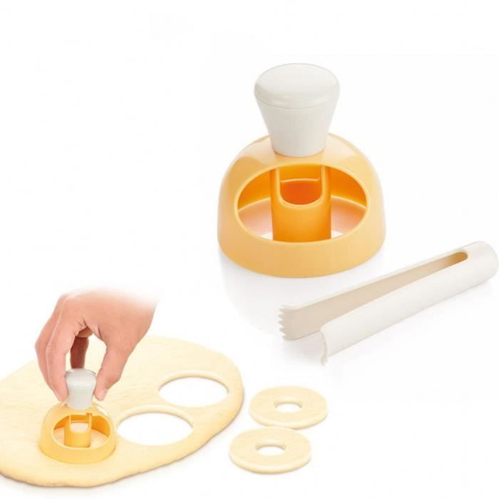 Moule à Beignets Plastique Alimentaire - Machine à Donuts Maison | Accessoire Cuisson Four & Friture
