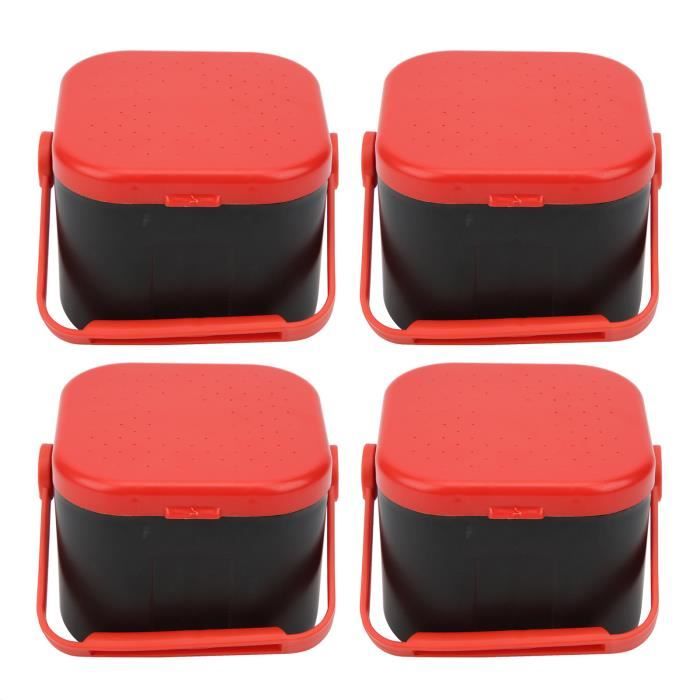 Outdoor engins de pêche appâts Boîte de conservation en plastique double face 14 Grille Appât Box UK