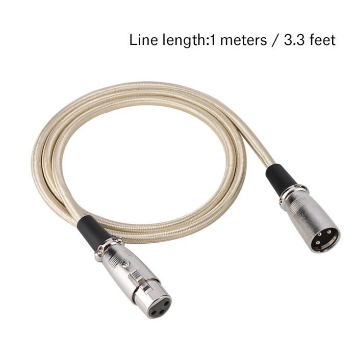 3 Adaptateurs XLR Mâle à Mâle - Changeur De Genre/Coupleur - Uxcell - Lot De 3