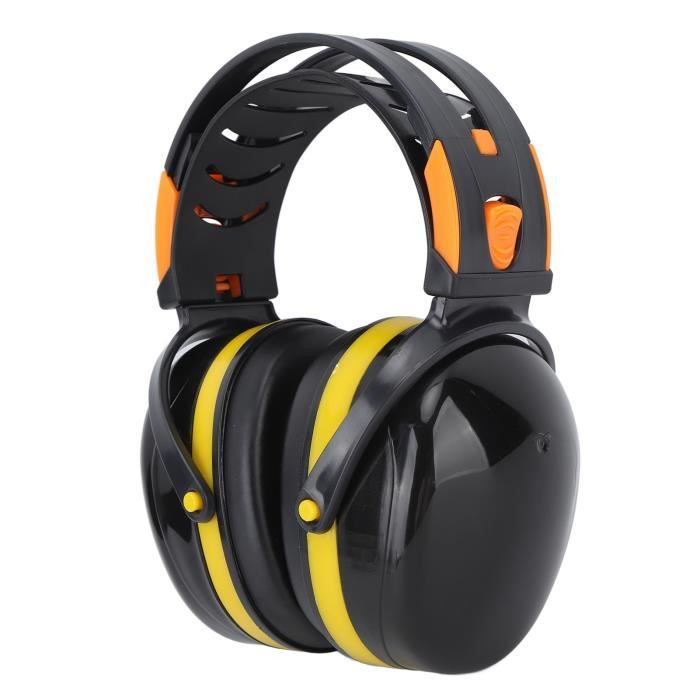Casque Antibruit Actif ACE Alpha - Protection Auditive Professionnelle - Chasse/Tir/Travail - Noir