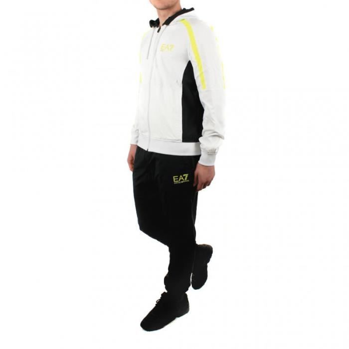 survetement ea7 blanc