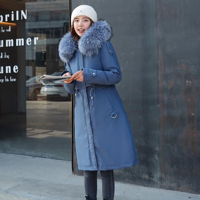 Une saison au chaud avec le manteau hiver pour femme