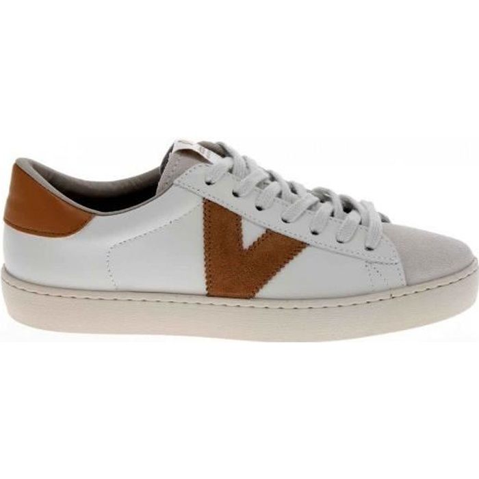 Victoria Chaussures de lifestyle femme Victoria Berlín Contraste - Kaki - Cuir - Lacets